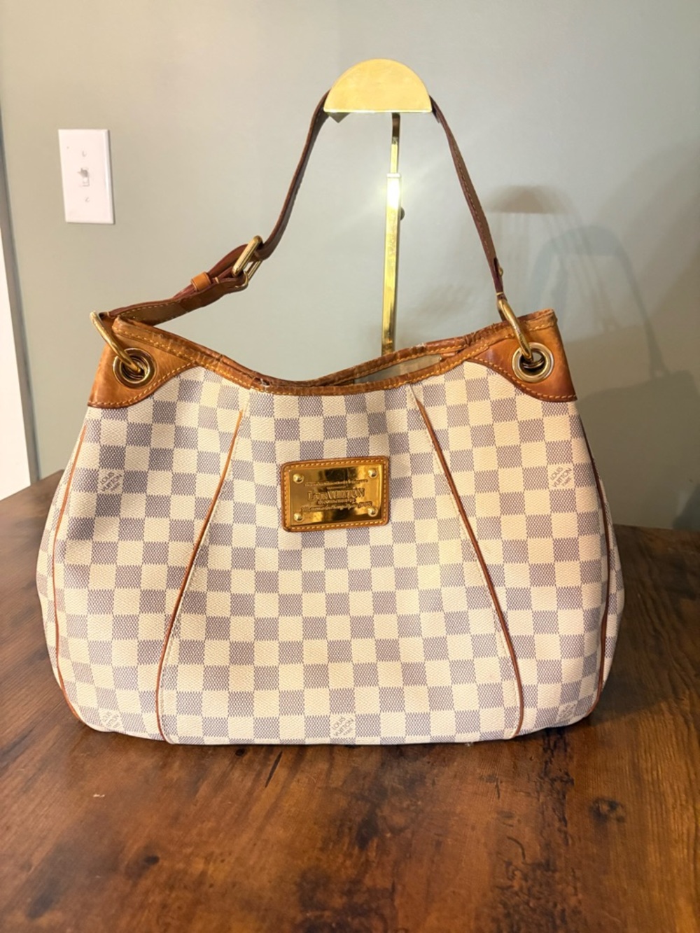 Louis Vuitton galleria pm Damier azur - Picture 9 of 9